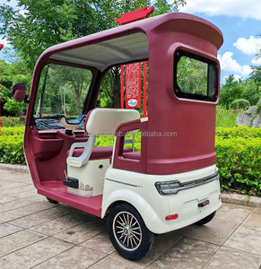 Venta caliente de fábrica Pasajero 3 Ruedas 1000W Uso en el hogar Ebike Triciclo Monopatín eléctrico Senior Citizen Car Top - Product Image 1