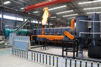 Chaîne de production de machines de fabrication de biochar à partir de copeaux de bois, machine de fabrication de charbon de bois, four de carbonisation continue à partir de sciure de bois