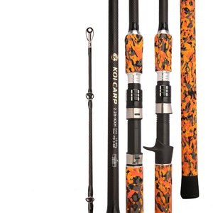 Eau douce 2.1m 2.28m 2.4m 2.7m Spinning Casting Rod Snakehead Rod XXH Carbon Fiber Fishing Snakehead Rod pour les zones de mauvaises herbes - Product Image 5
