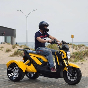 Tricycle scooter 72V 2 places, design ouvert, haute vitesse, 1500W, performances puissantes, freins à disque, CE - Product Image 3