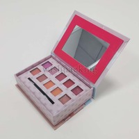 FSC-Fard à Paupières en Carton, Ensemble Crayon, Film Transparent, Miroir, Cosmétiques Beauté, Maquillage, Brillant à Lèvres, Boîte à Palettes en Papier Multicolore