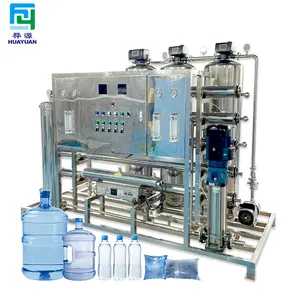 Sistem pengolahan air Ro lengkap 2000L/hr, Filter tanaman air Osmosis terbalik 2000 Lph 2t/hr Ro 2000 liter Per jam