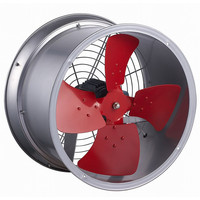 Ventilateur axial électrique antidéflagrant à roulement à billes VO 06-300, pales en fonte, OEM ODM 380V-660V