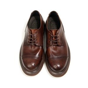 Dress Shoes Oxford Black <b>Round</b> Toe Genuine Leather Lining <b>Cushioned</b> Office Career Youth 38-44 - Product Image 4