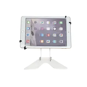 Desktop Stand With Clamp New Patent Metal Tablet Stand Anti-theft Tablet Holder Bracket For 7"-13" IPad