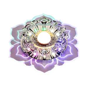 Moderne <span class=keywords><strong>LED</strong></span> Cristal Plafonniers Couloir Salon Chambre Lustre Lampe Escalier Villa Galerie Cuisine Café Bar - Product Image 2