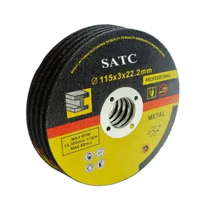 SATC Cutting Discs 4.5'' 115*3.0*22.2mm Abrasive DISC SATC T41 Inox Cutting Flex Cutting Disk