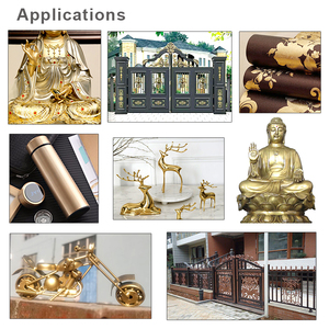 फैक्टरी बिक्री गोल्डन कांस्य धातु वर्णक फ्लोट वर्णक पाउडर सोना कांस्य पाउडर 325 जाल सोना तांबा पाउडर के लिए Epoxy राल - Product Image 5