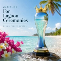 Trophée Couronne Personnalisé pour Championnat Sportif d'Entreprise, Cérémonie Gouvernementale, Reconnaissance des Employés avec Logo Gravé, Coupe de Récompense