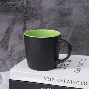 Taza de Cerámica Negra Mate Personalizada de Alta <span class=keywords><strong>Calidad</strong></span> <span class=keywords><strong>para</strong></span> Regalo Promocional, Venta al por Mayor, <span class=keywords><strong>para</strong></span> Beber Café, Leche o Té - Product Image 5