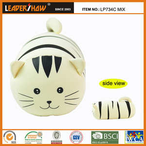 OEM Kids Cute Gifts Multi-option Animal Cartoon Cylinder Bolster Pillows Long <strong>Round</strong> Body Pillow for Toddler Hugging Napping Play - Product Image 4