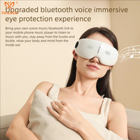 Masajeador Ocular Inteligente Plegable PAKISS con Bluetooth, Compresión Térmica, Vibración, Función Musical, Batería de 800 mAh, Recargable por USB Tipo-C