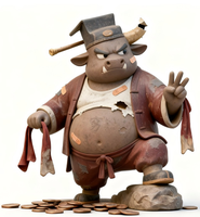 Figura de Cerdo Oriental, Escultura de Resina, Multi-Estilo (Guerrero/Armado/Comida/Música) para Decoración del Hogar y Colección del Zodiaco
