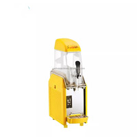 Mini machine à slush de petite capacité en acier inoxydable de 12L * 2 pour restaurant commercial pour faire la machine à slush de smoothie