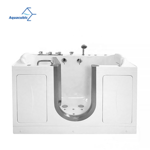 <span class=keywords><strong>Baignoire</strong></span> 2 places sans bain à remous aux normes américaines en blanc <span class=keywords><strong>pour</strong></span> les <span class=keywords><strong>personnes</strong></span> handicapées et les <span class=keywords><strong>personnes</strong></span> âgées - Product Image 1