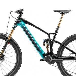 Kit de cadre en carbone pour vélo de montagne électrique Teewing Flux One Turbo <span class=keywords><strong>Force</strong></span> avec moteur central M2S et batterie 800Wh - Product Image 3