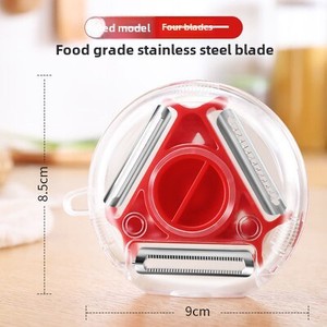 Pelador de Patatas Multifuncional 3 en 1 de Acero Inoxidable, Cortador de Verduras y Frutas, ¡Gran Venta! - Product Image 4
