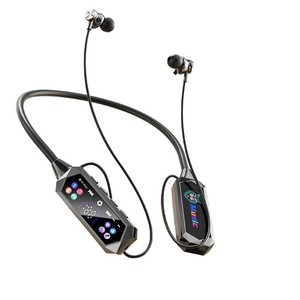 Fd1 Wireless Neckband Earphones <b>Bluetooth</b> Active Noise Canceling Hifi Sound Touch Control Sports Headset With Card Slot - Product Image 2
