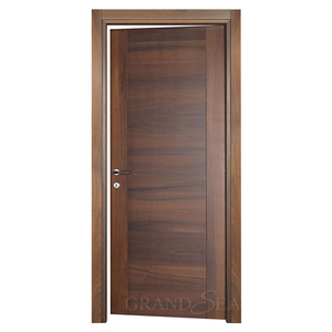 Stile Vintage fantasia ingresso principale porte in legno per la residenza marrone porte interne singole in legno per la casa - Product Image 6