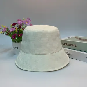 남여 공용 야외 차양 버킷 햇 클로스 드 파리 스타일 낚시 모자 사용자 정의 로고 저렴한 버킷 햇