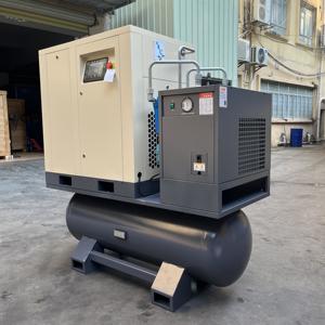 Compresor Industrial Integrado ZAKF 380V/50HZ 11KW 15HP Todo en Uno de Tornillo Refrigerado por <span class=keywords><strong>Aire</strong></span> con Tanque de 300L para la Industria Textil y del Cemento - Product Image 3