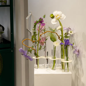 <span class=keywords><strong>Vase</strong></span> hydroponique Transparent en acrylique, <span class=keywords><strong>vase</strong></span> à <span class=keywords><strong>tube</strong></span> en acrylique, décoration de la maison, <span class=keywords><strong>vase</strong></span> à fleurs - Product Image 3