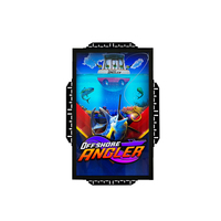 Écran tactile infrarouge industriel de 43 à 55 pouces, moniteur d'affichage de jeu, entrée USB RS232, armoires d'arcade, machine de jeu