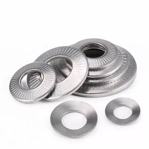 Stainless Steel Bonded Zinc Plain Butterfly Knurled Lock Washer 28mm Industrial Automotive Parts Self Locking Gasket <strong>Disc</strong> <strong>Spring</strong> - Product Image 3