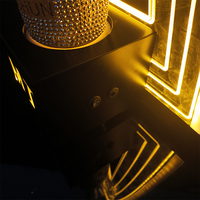 Base de bouteille de vin VIP avec LED rechargeable, présentoir de bouteille en acrylique, support à vin