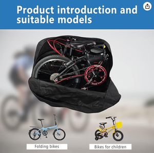 CamGo 20 pouces sac <span class=keywords><strong>de</strong></span> <span class=keywords><strong>vélo</strong></span> pliable-étui <span class=keywords><strong>de</strong></span> voyage étanche <span class=keywords><strong>pour</strong></span> <span class=keywords><strong>vélo</strong></span> sac <span class=keywords><strong>de</strong></span> transport <span class=keywords><strong>de</strong></span> <span class=keywords><strong>vélo</strong></span> extérieur <span class=keywords><strong>pour</strong></span> voitures <span class=keywords><strong>Train</strong></span> Air Travel - Product Image 3