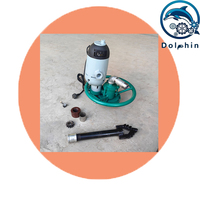Foreuse de puits d'eau électrique portable de haute qualité, facile à utiliser, 220V, garantie 1 an, petite taille, profondeur max. 40m, directement de l'usine Dolphin.