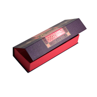 Boîte d'emballage rigide de luxe haut de gamme, gaufrée, magnétique, écologique et réutilisable avec insert en éponge pour parfum, brillant à lèvres, soins de la peau et huile