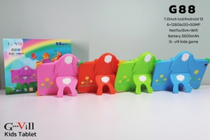 Mới nhất New Kids <span class=keywords><strong>Tablet</strong></span> PC 7 inch <span class=keywords><strong>Android</strong></span> giáo dục 8GB máy tính bảng với quà Tặng Miễn Phí - Product Image 2