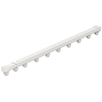 Riel de Cortina Curvo de Aluminio Sólido, Forma Personalizada, Accesorio para Riel de Cortina de Ventana en Forma de Baya