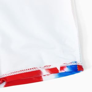 Traje de Baño Personalizado con Estampado Tie-Dye, Traje de Baño de Lujo para Fitness Familiar, Bikini de Una Pieza con Cuello en V, Conjunto de 4 Piezas para Mujer - Product Image 6