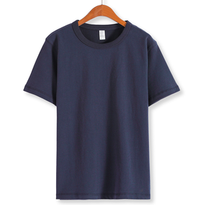 Mẫu Miễn Phí Cộng Với Kích Thước Người Đàn Ông Của T-Shirt 100% Cotton Heavyweight Thiết Kế Logo Đồng Bằng Thả Vai Quá Khổ Cổ - Product Image 4