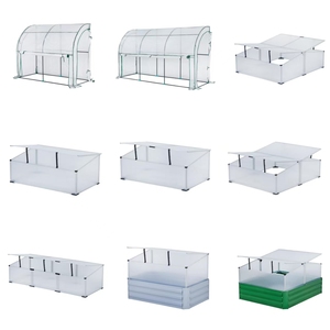 Mini serre à semis en <span class=keywords><strong>treillis</strong></span>, propagateur de base, outil de jardinage pour la plantation en intérieur <span class=keywords><strong>et</strong></span> en extérieur, boîte à semis en plastique - Product Image 2
