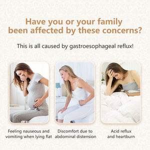 Saien Style moderne Ultra confortable lit en mousse à mémoire de forme oreiller compensé acide Reflux et soulagement des douleurs dorsales pour les dormeurs des jambes au genou - Product Image 5