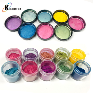 <span class=keywords><strong>Poudre</strong></span> de Mica couleur naturelle, Pigment de perles, pour cosmétiques, Lotion, savon, résine époxy, Slime, Nail Art, 24/20 couleurs/ensemble, vente en gros - Product Image 3