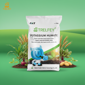 Granulés d'humate <span class=keywords><strong>de</strong></span> potassium, engrais soluble dans l'eau <span class=keywords><strong>de</strong></span> qualité supérieure pour l'amélioration des sols et la croissance du coton - Product Image 1