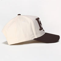 Gorras de Béisbol Personalizadas de Algodón de 5 Paneles con Bordado, Cierre a Presión, Gorras Deportivas Personalizadas con Logotipo para Hombre, Gorra de Dos Tonos
