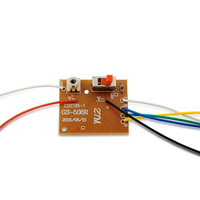 Circuit imprimé émetteur-récepteur 27M 4CH pour voiture télécommandée