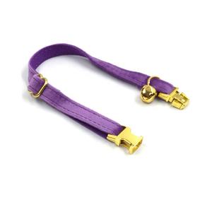   Collar de Gato Personalizado Popular, Collares Ajustables para Gatos y Perros Pequeños con Campana, Terciopelo, Se Puede Colocar GPS, Collar de Gato Japonés - Product Image 3