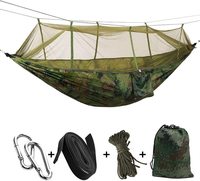 Hamac suspendu ultraléger et portable pour camping, randonnée, forêt, avec moustiquaire pop-up anti-insectes, idéal pour l'extérieur - Vente en gros