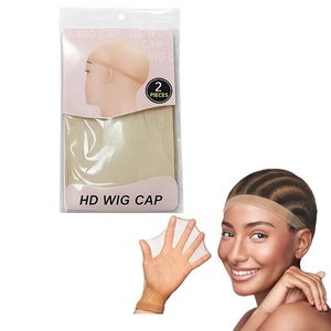 Lot de 2 bonnets de perruque HD ultra-fins et invisibles, avec élastique robuste et respirant, <span class=keywords><strong>pour</strong></span> la confection de perruques - Product Image 5