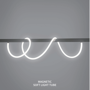 <span class=keywords><strong>Rail</strong></span> en aluminium de 2025 m/1m/360 m/2m/<span class=keywords><strong>3m</strong></span> futé ultra mince d'intérieur du système d'éclairage 0.5 mené magnétique de voie Dc48v avec la lumière menée - Product Image 1