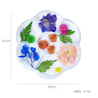 Fleurs séchées naturelles pressées pour les ongles, pièces, divers paquets, vente directe d'usine, matériel de bricolage