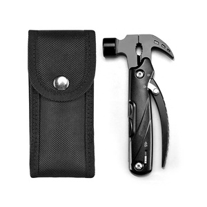 Martelo Garra Martelo De Segurança Multifuncional Combinação De Aço Inoxidável Ferramenta De Veículo Camping Ferramenta De Sobrevivência Portátil Martelo Faca - Product Image 1