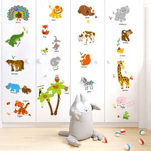Pegatina <span class=keywords><strong>de</strong></span> pared <span class=keywords><strong>de</strong></span> PVC impermeable <span class=keywords><strong>de</strong></span> animales <span class=keywords><strong>de</strong></span> bosque <span class=keywords><strong>de</strong></span> dibujos animados <span class=keywords><strong>para</strong></span> habitación <span class=keywords><strong>de</strong></span> niños al por mayor <span class=keywords><strong>para</strong></span> decoración del hogar <span class=keywords><strong>de</strong></span> guardería y habitación <span class=keywords><strong>de</strong></span> bebé - Product Image 2