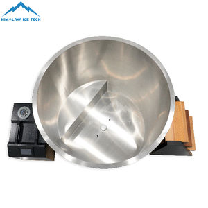 <span class=keywords><strong>Bain</strong></span> froid <span class=keywords><strong>rond</strong></span> pour 2 à 4 personnes, <span class=keywords><strong>double</strong></span> paroi en acier inoxydable, résistant aux intempéries, refroidisseur silencieux, extérieur - Product Image 4